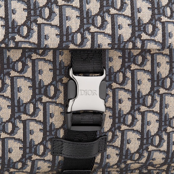 Dior Explorer Backpack Beige & Black Dior Oblique Jacquard C - Picture 12 of 12